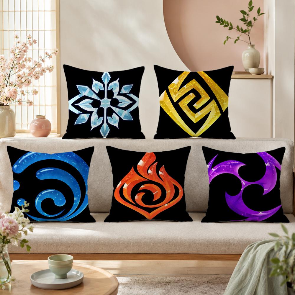 Home Textiles Premium - Original God Elements Kissenbezug Premium Leinen