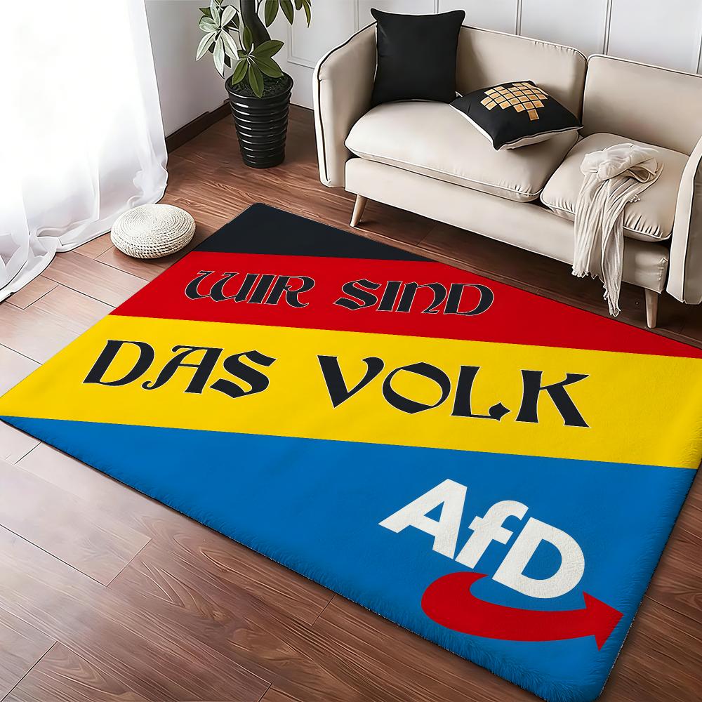 Home Textiles Germany - A-Alternative Afd Germany Logo Bodenmatte Weich