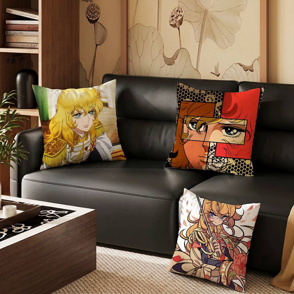 Versailles Home Textiles - Lady Oscar Rose of Versailles Kissenbezug,