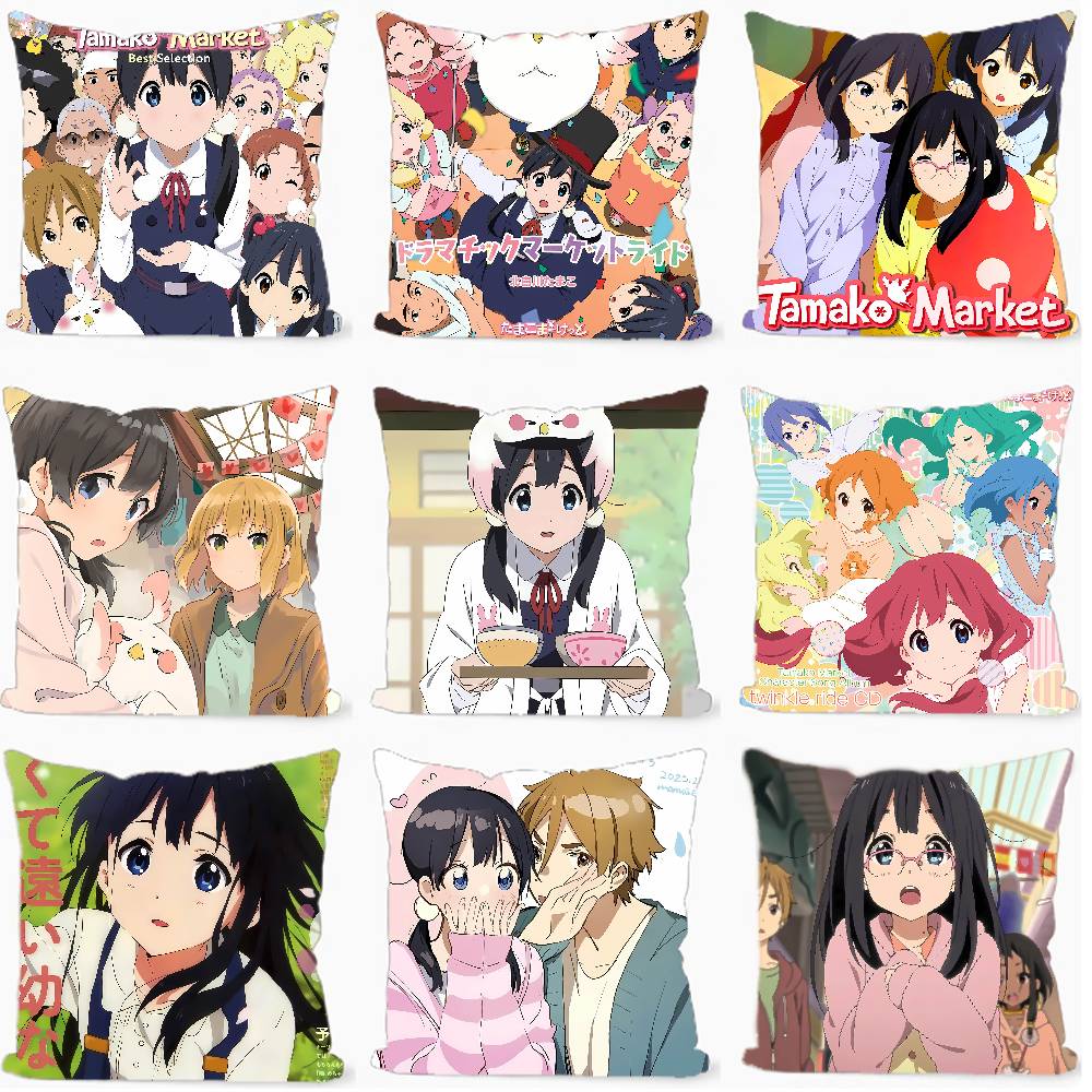 Home Textiles Market - Anime T-Tamako Market 45 x 45
