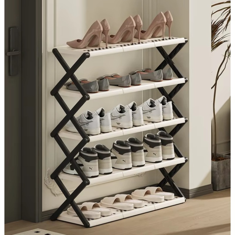 Muji Home Storage - Japanisches MUJIE faltbares Schuhregal, langlebiger, mehrschichtiger