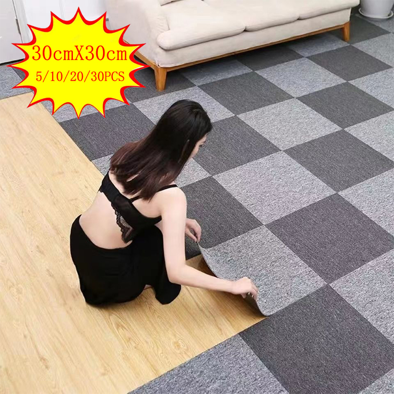Home Textiles Rug - 30 x 30 cm selbstklebender Anti-Rutsch-Spleißblock,
