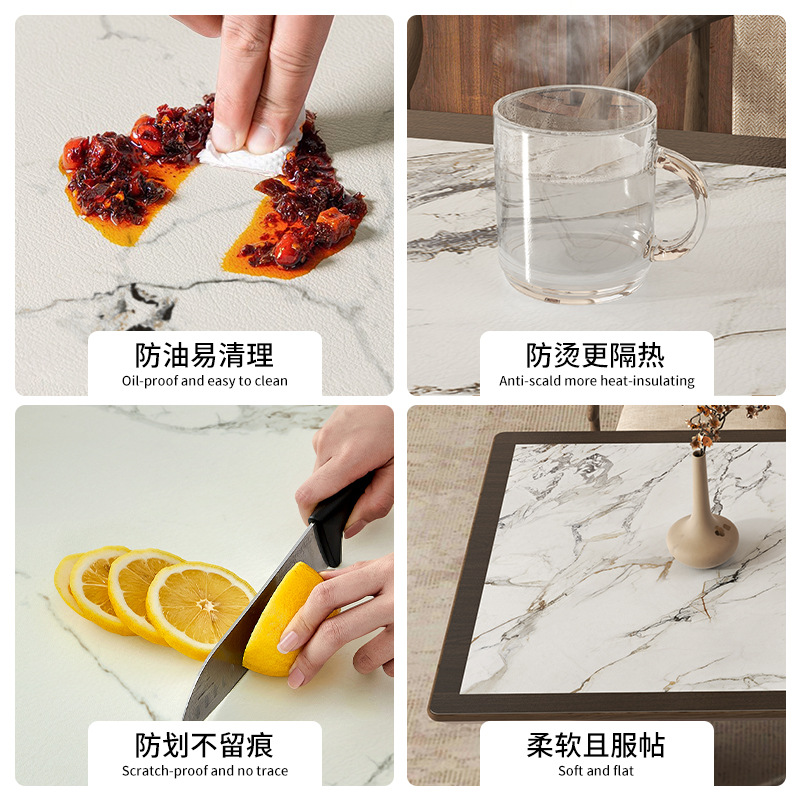 Premium-Tischmatte mit Marmorm – Home Textiles Premium Bewertung und Preis