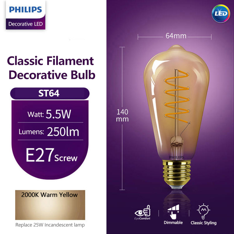 Philips LED-Dekorationsbirne S – Philips Bulb Led Classic Bewertung und Preis