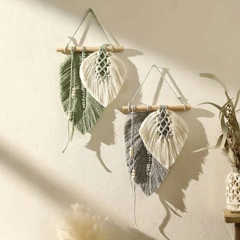 Handgefertigter Makramee-Blatt – Home Textiles Discount Bewertung und Preis