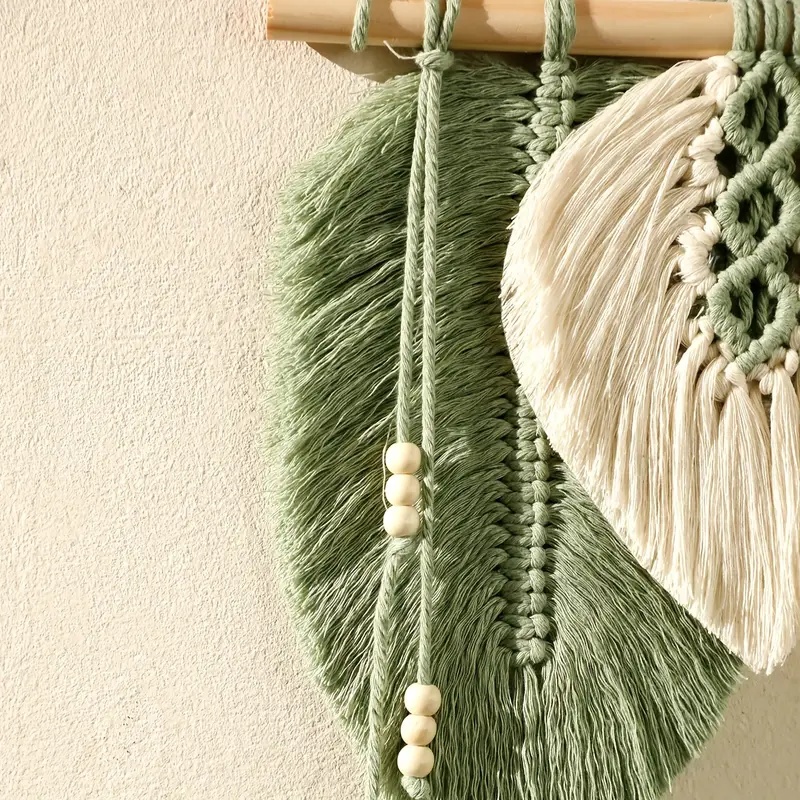 Handgefertigter Makramee-Blatt – Home Textiles Discount Bewertung und Preis