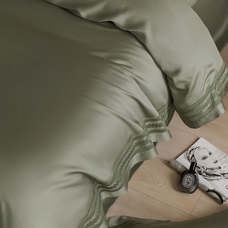 Premium Matcha grün/staubig ro – Home Textiles Premium Bewertung und Preis