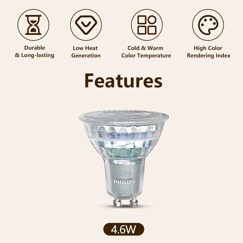 Philips LED GU10 PAR16 Essenti – Philips Bulb Led Classic Bewertung und Preis