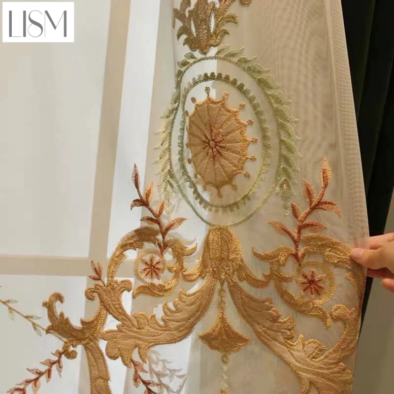 Europäische Luxusvorhänge für  – Home Textiles Luxury Curtains Bewertung und Preis