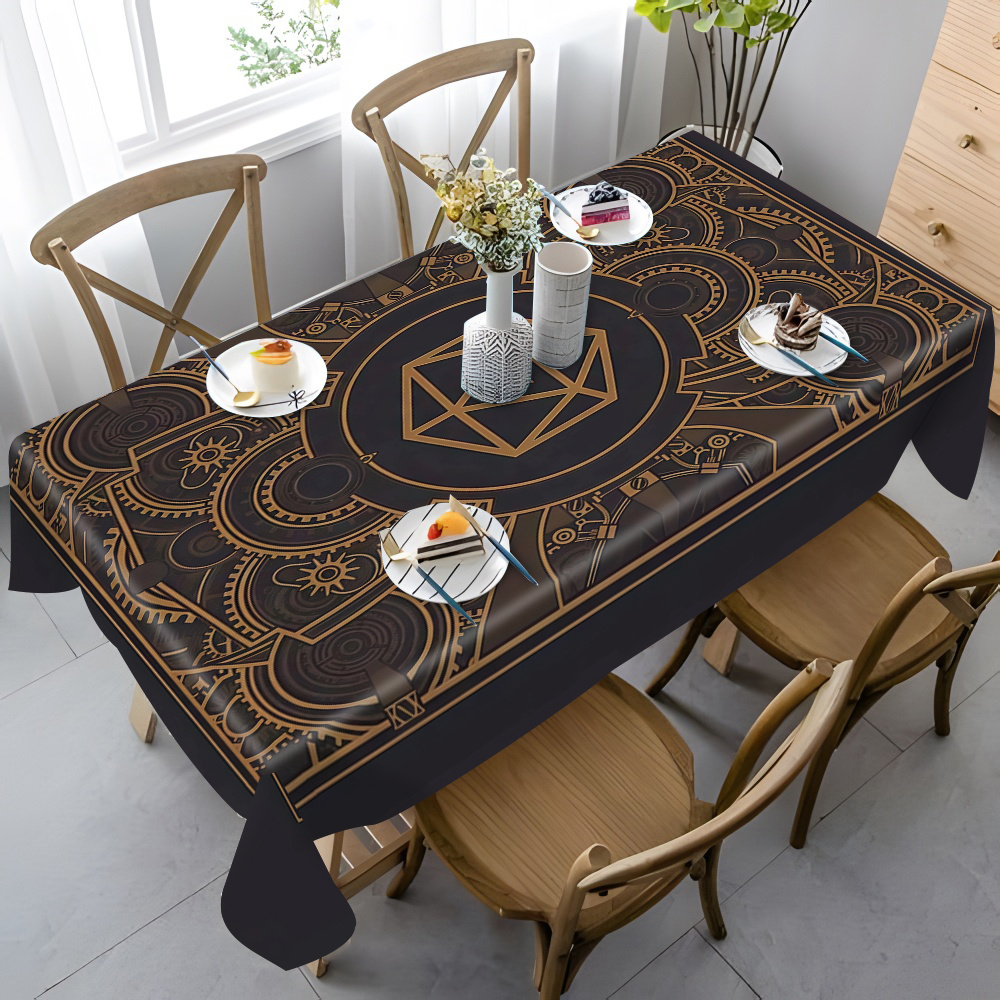 Steampunk-Tischdecke mit schwa – Home Textiles Fabric Bewertung und Preis