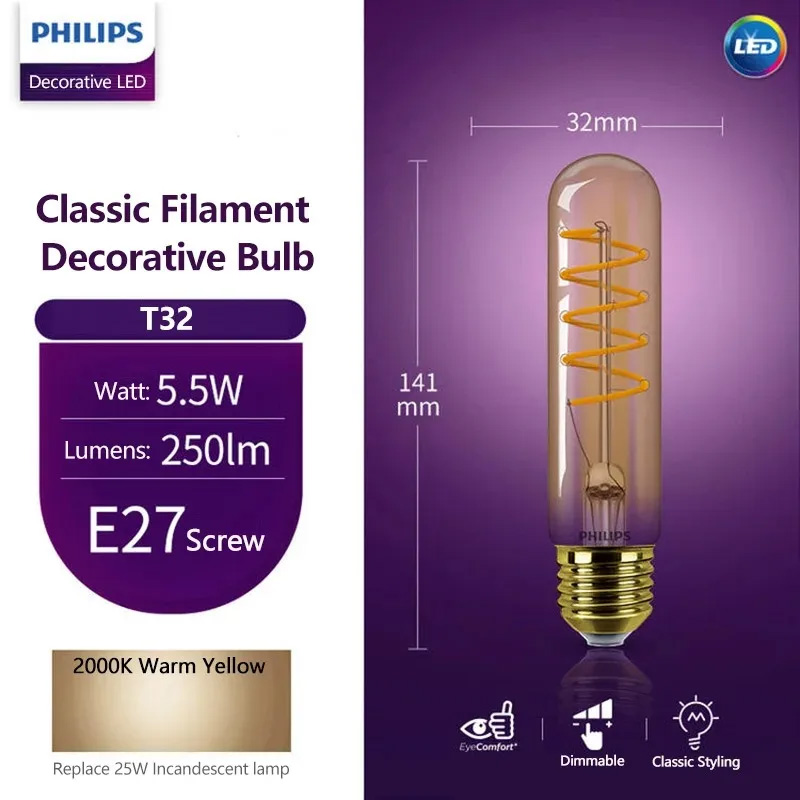 Philips LED T32 Classic Filame – Philips Bulb Led Classic Bewertung und Preis