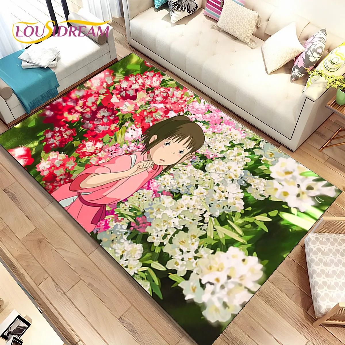 Spirited Away Cartoon Anime Te – Home Textiles Rug Bewertung und Preis