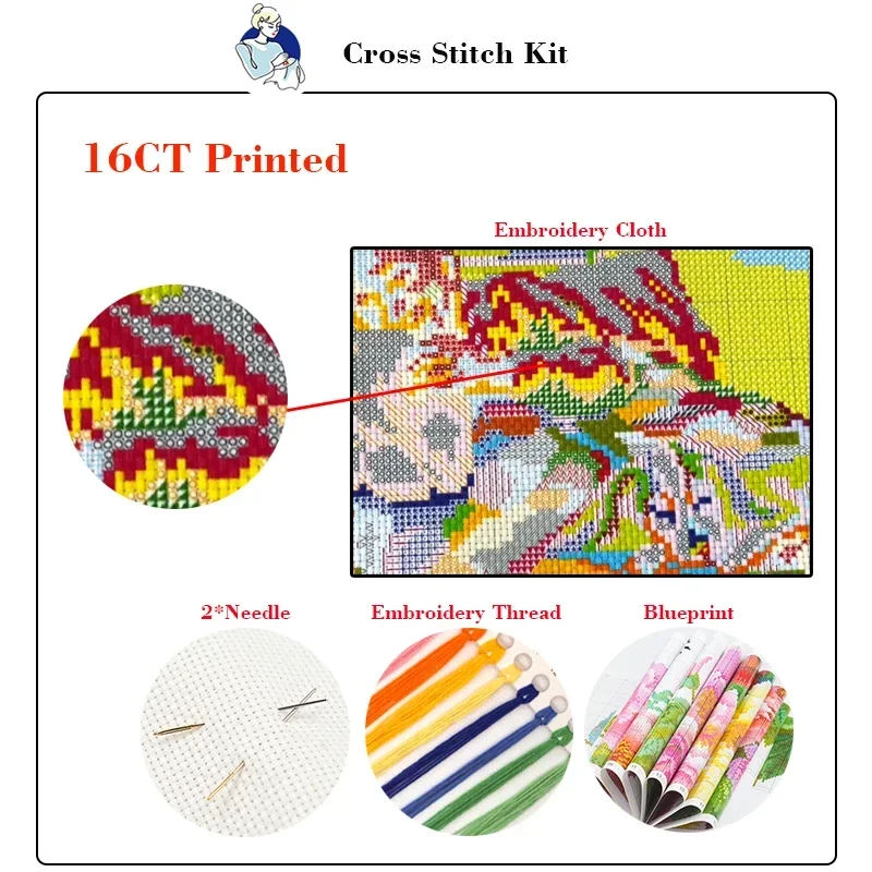 Joy Sunday Kreuzstich-Set Alte – Home Textiles Discount Bewertung und Preis