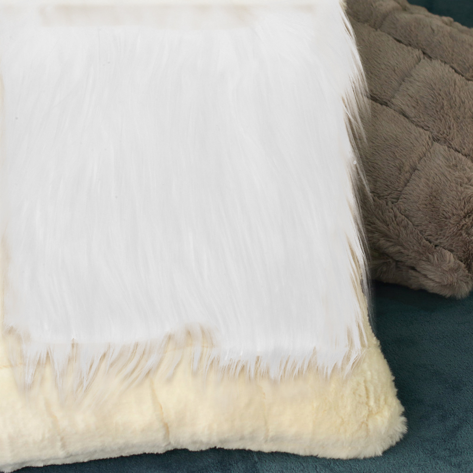 2 Stück Quadratisches Langhaar – Home Textiles Fabric Bewertung und Preis
