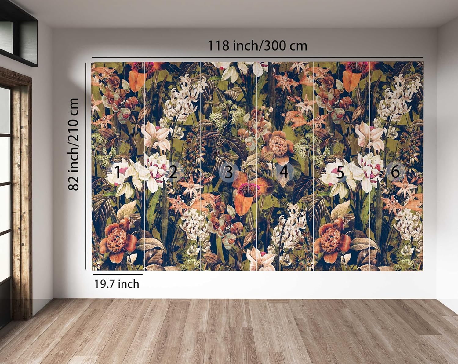 Luxuriöser Blumen-Wandteppich  – Home Textiles Luxury Curtains Bewertung und Preis