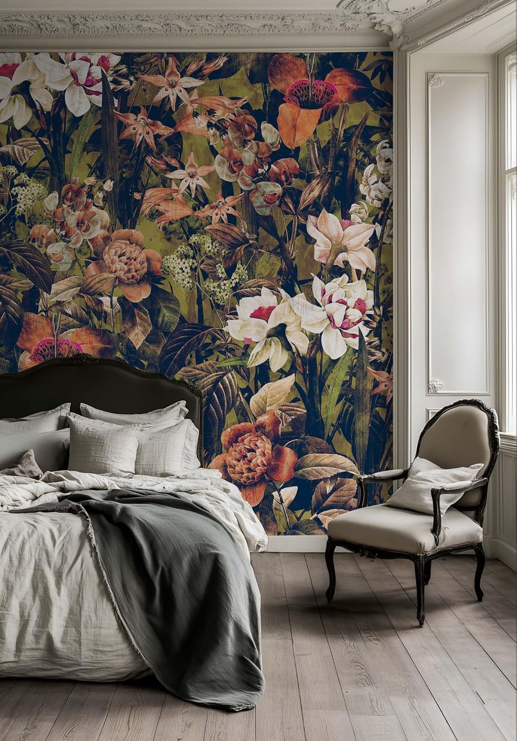 Luxuriöser Blumen-Wandteppich  – Home Textiles Luxury Curtains Bewertung und Preis
