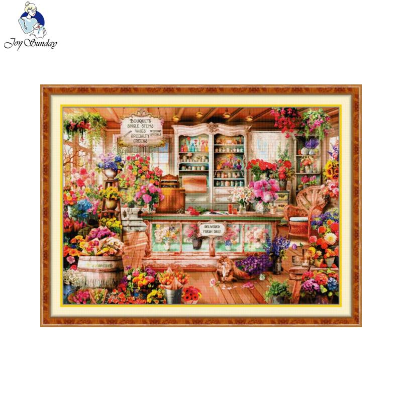 Joy Sunday Blumenladen-Muster, – Home Textiles Discount Bewertung und Preis
