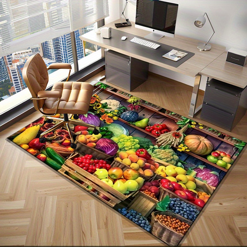 Lebhafter Fruchtmarktteppich f – Home Textiles Market Bewertung und Preis