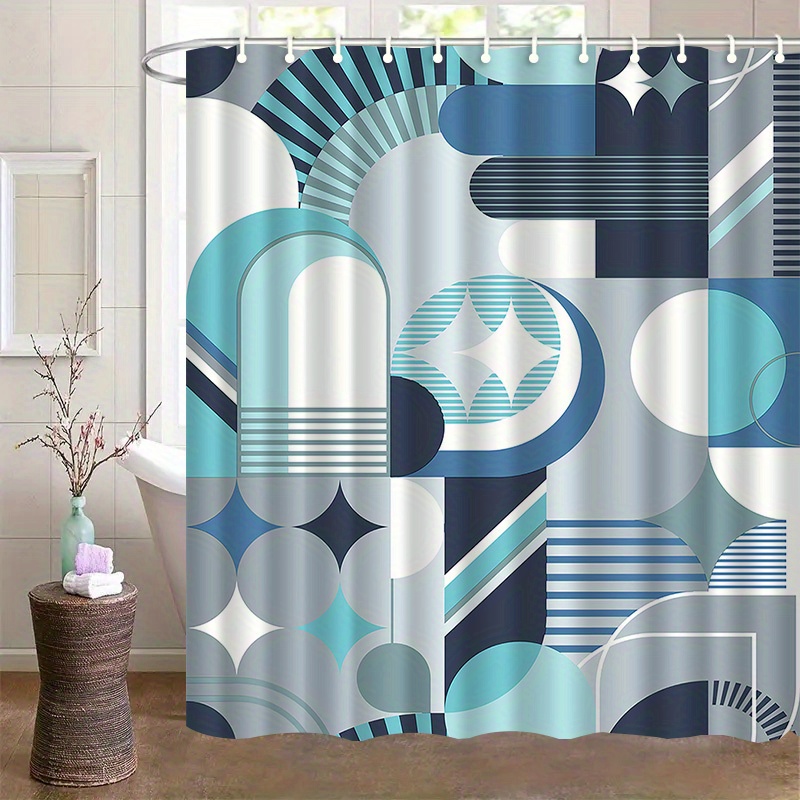 Duschvorhang mit geometrischem – Home Textiles Luxury Curtains Bewertung und Preis