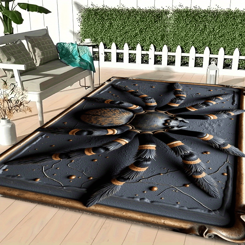 Schwarze Eingangsmatte mit Spi – Home Textiles Rug Bewertung und Preis