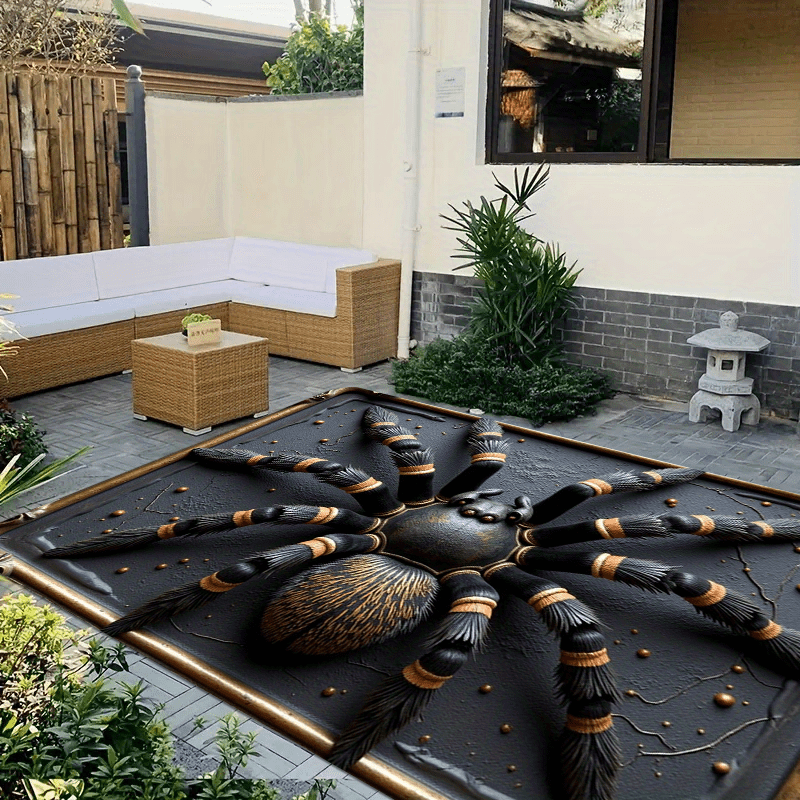 Schwarze Eingangsmatte mit Spi – Home Textiles Rug Bewertung und Preis