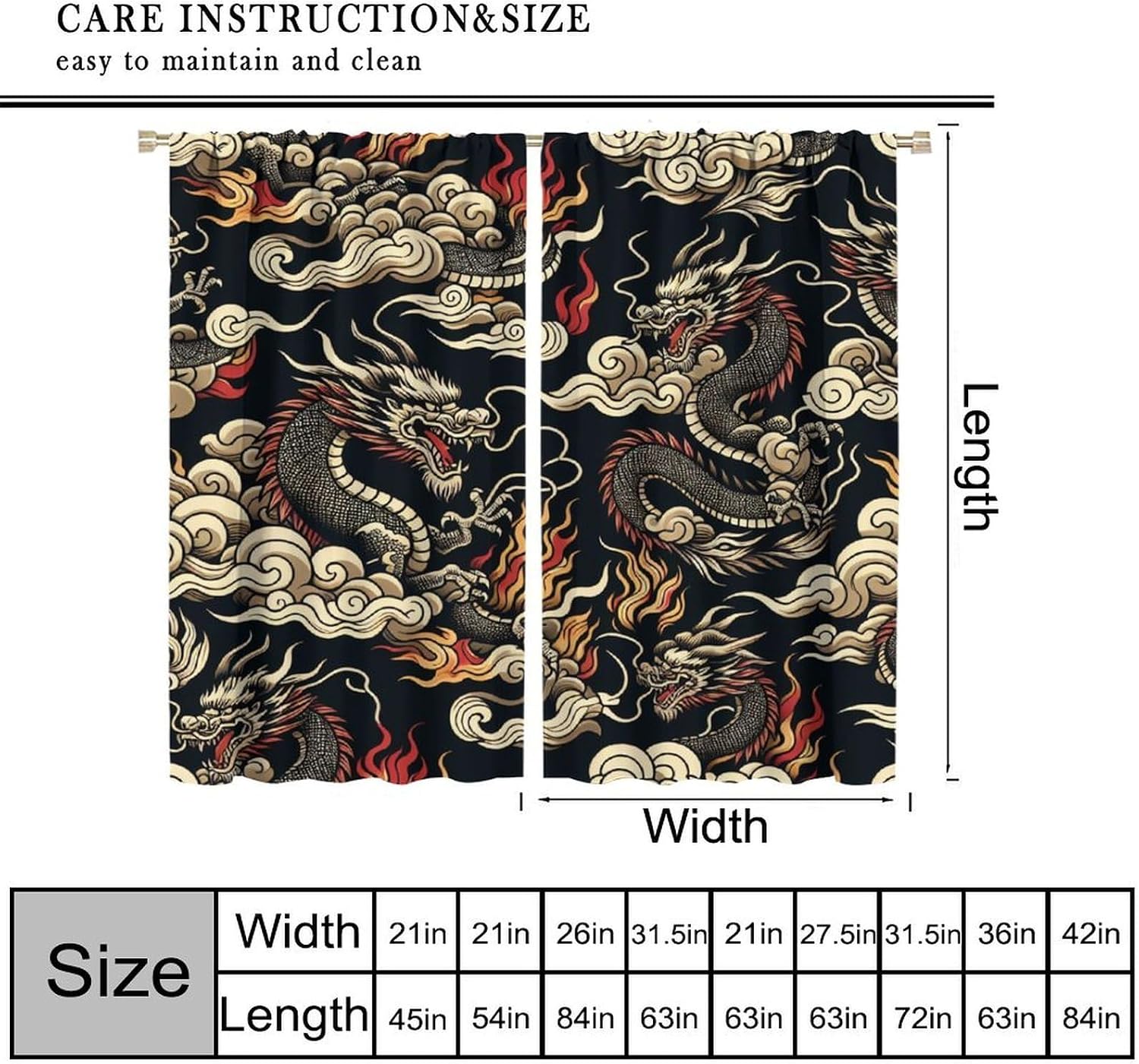 Luxuriöser asiatischer Drachen – Home Textiles Luxury Curtains Bewertung und Preis