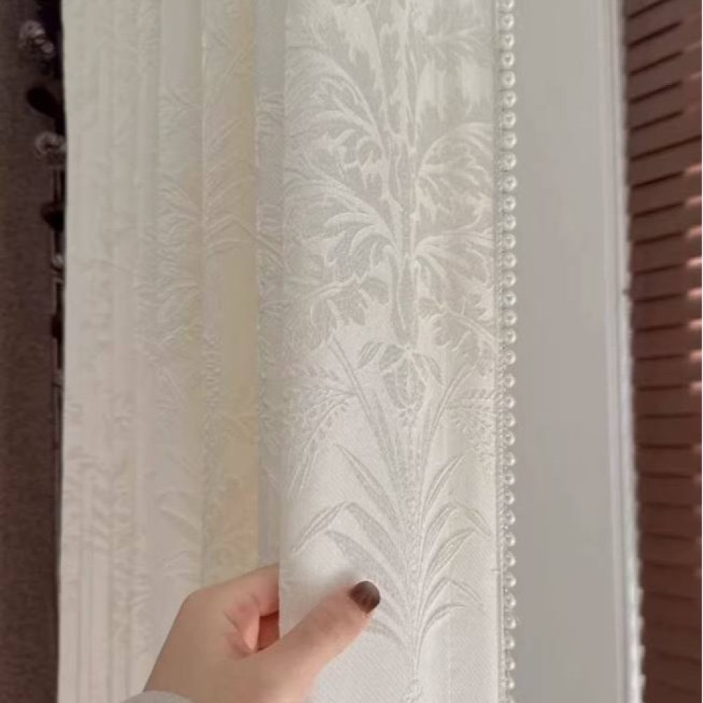 Luxuriöse Geprägte Jacquard-Vo – Home Textiles Luxury Curtains Bewertung und Preis