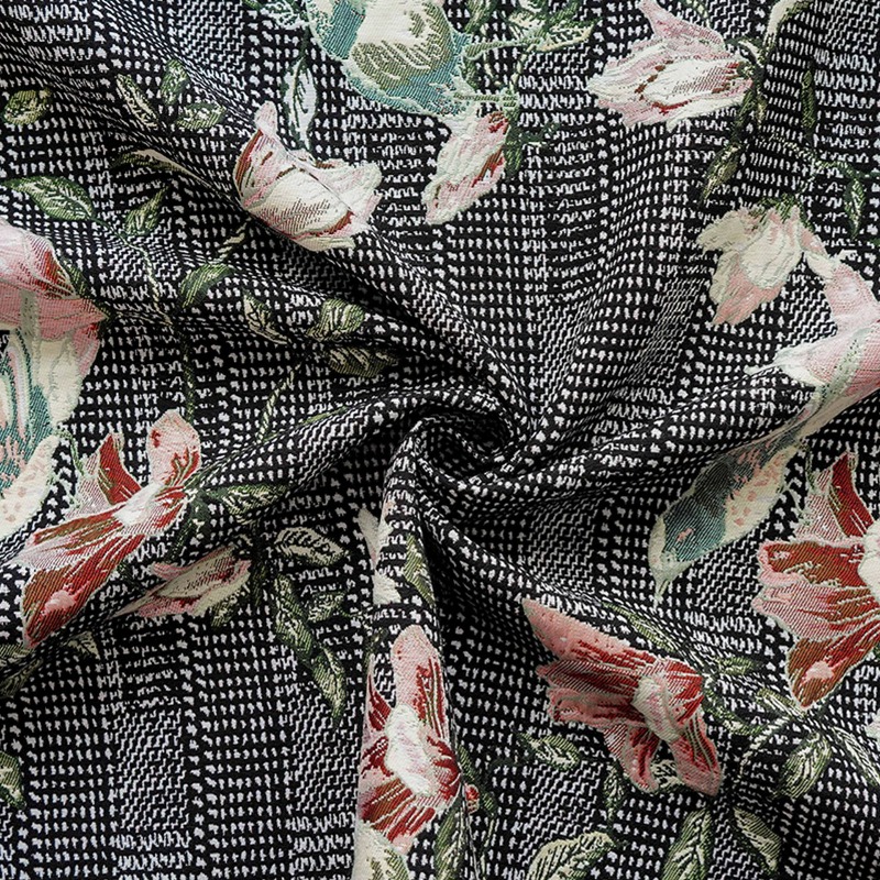 Europäischer Relief-Blumen-Vog – Home Textiles Luxury Curtains Bewertung und Preis