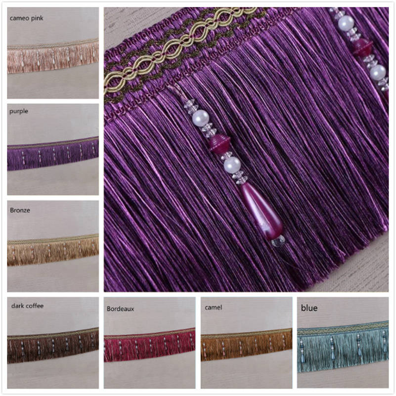Luxuriöser, exquisiter Perlen- – Home Textiles Luxury Curtains Bewertung und Preis