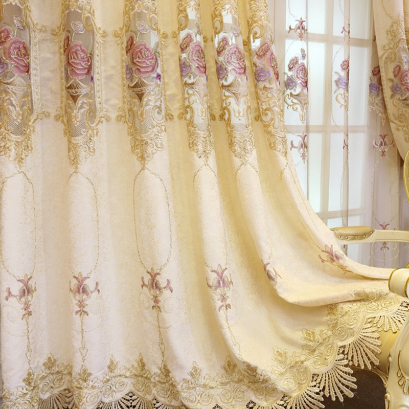Vorhang-Textilien in Beige, Ho – Home Textiles Luxury Curtains Bewertung und Preis