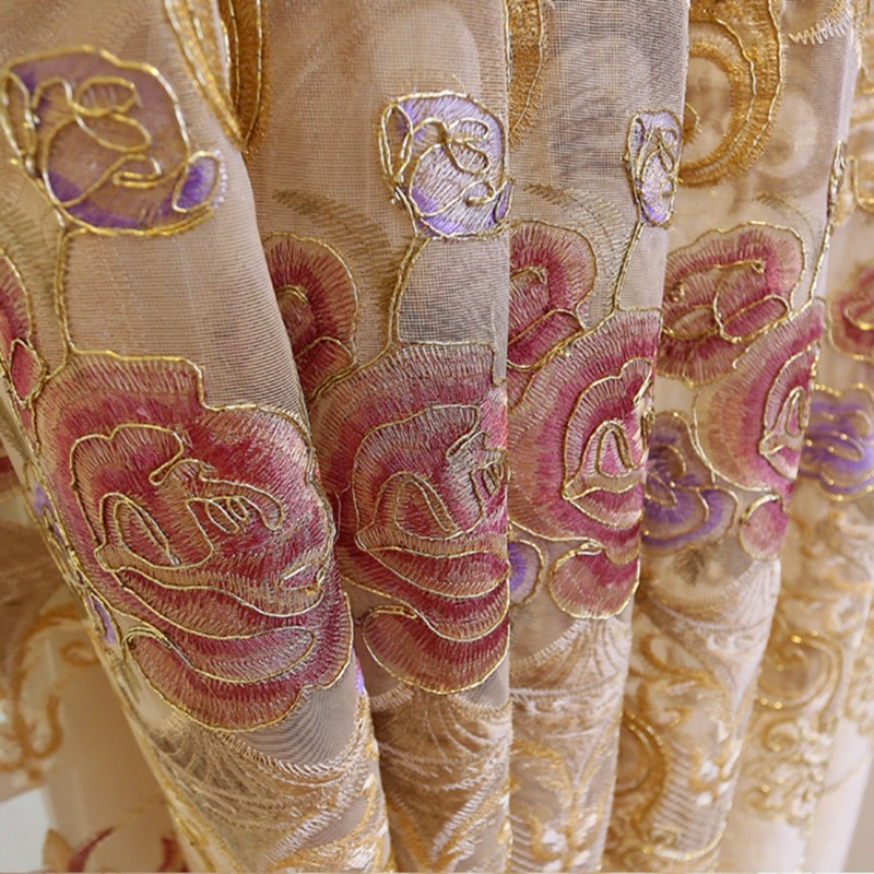 Vorhang-Textilien in Beige, Ho – Home Textiles Luxury Curtains Bewertung und Preis